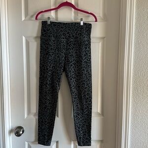 Athleta animal print leggings. Size M